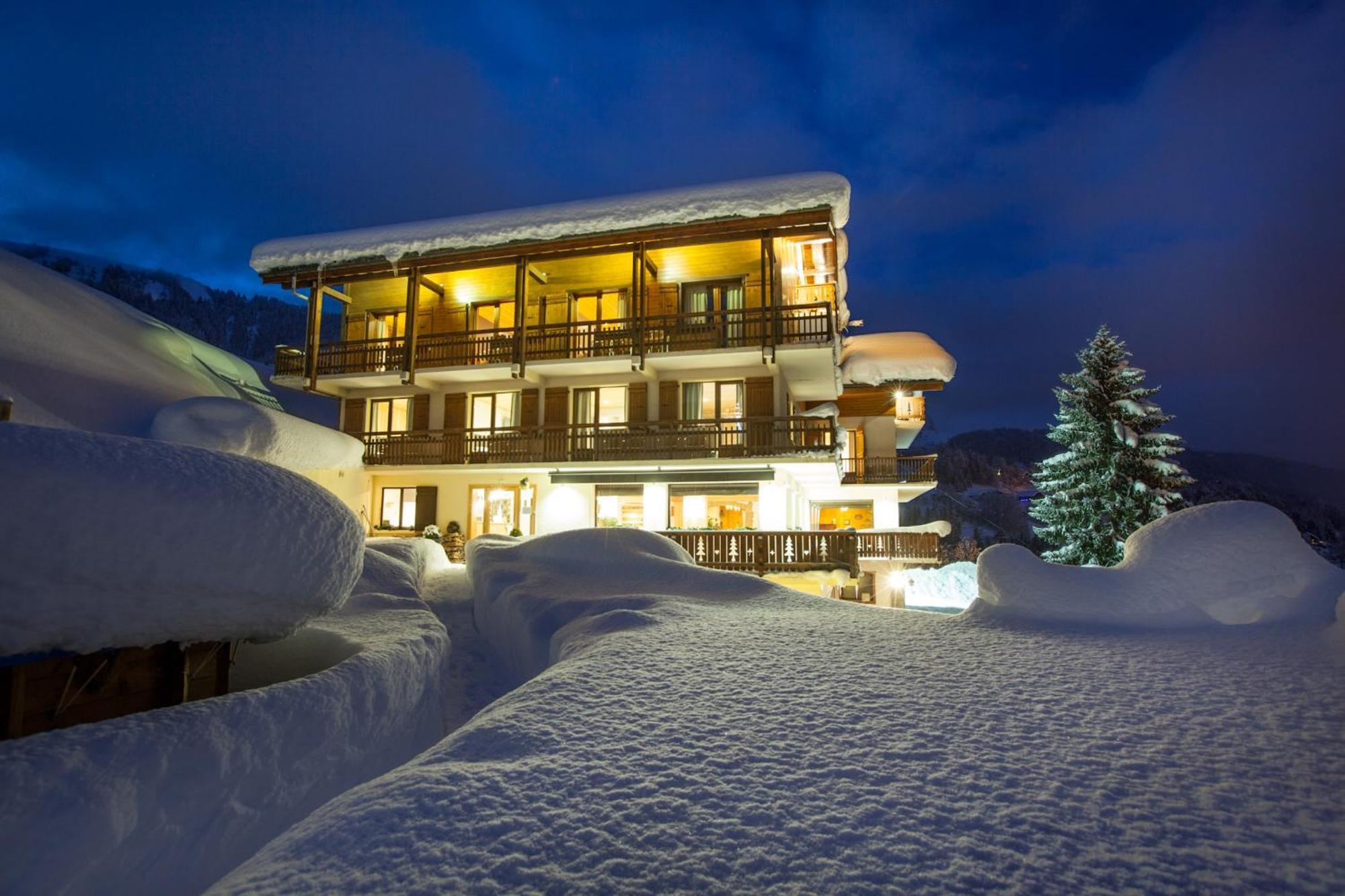 Chalet Les Rhodos Cordon Exteriör bild