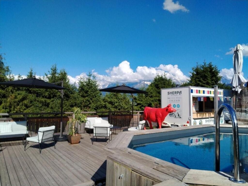 Chalet Les Rhodos Cordon Exteriör bild